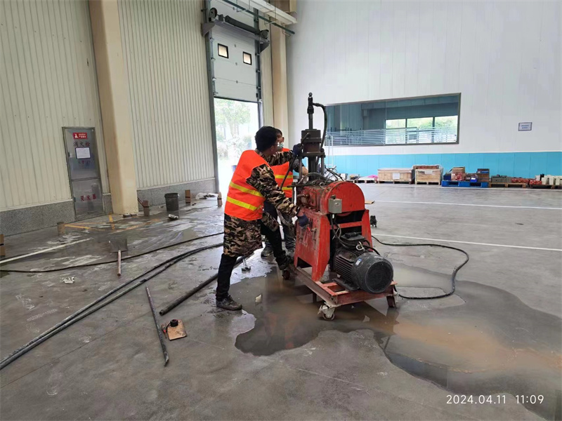 保康厂房地面下沉塌陷注浆加固施工